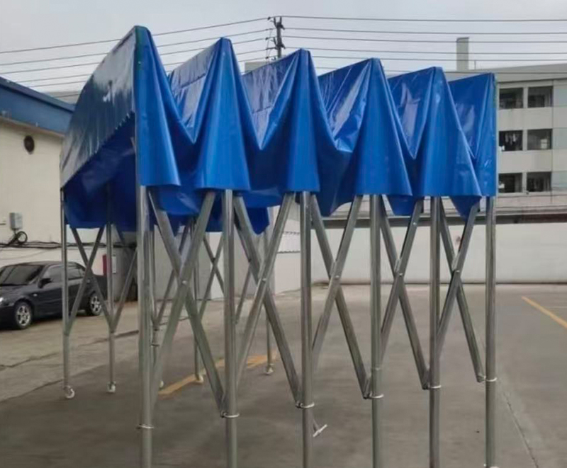 Knife-coated Retractable awnings Knife-coated Retractable awnings
